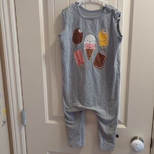 Sz. 3-4 🇨🇦 Whistle And Flute unisex Romper